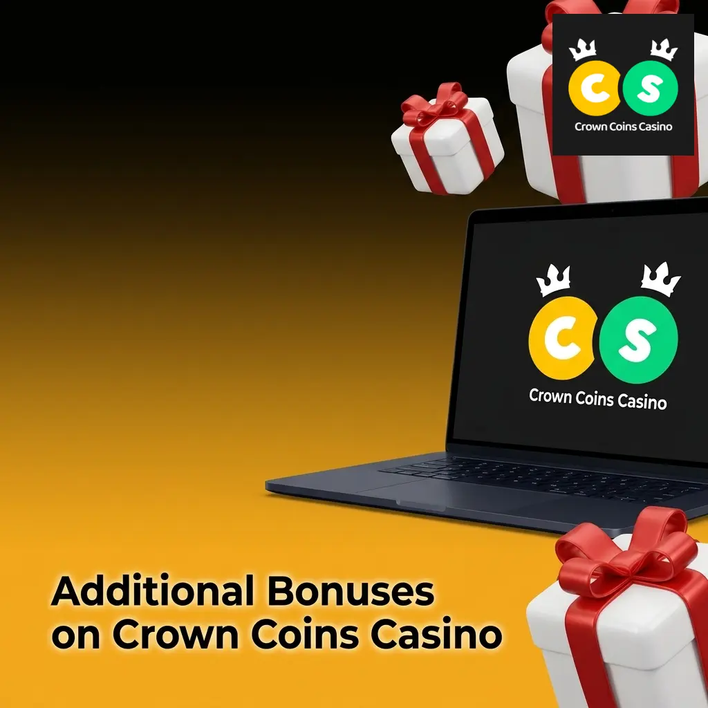 Crown Coins Casino additional bonuses including daily login, purchase, referral, and seasonal promotions for US players