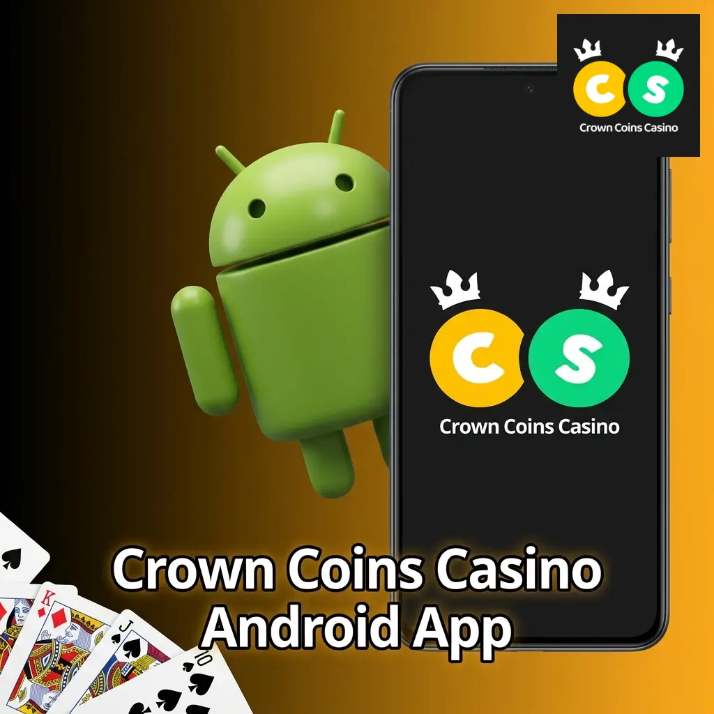 Crown Coins Casino Android browser shortcut setup on home screen for mobile gaming access