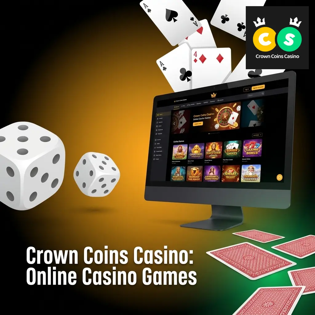 Crown Coins Casino lobby featuring 700+ online casino games from Pragmatic Play, NetEnt, and Evolution Gaming