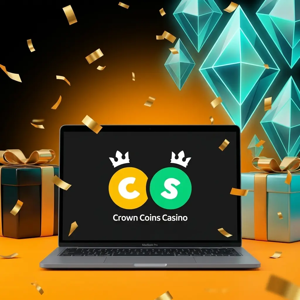 Crown Coins Casino US platform showing 700+ games, slots, live tables, sportsbook, and 100K welcome coins bonus