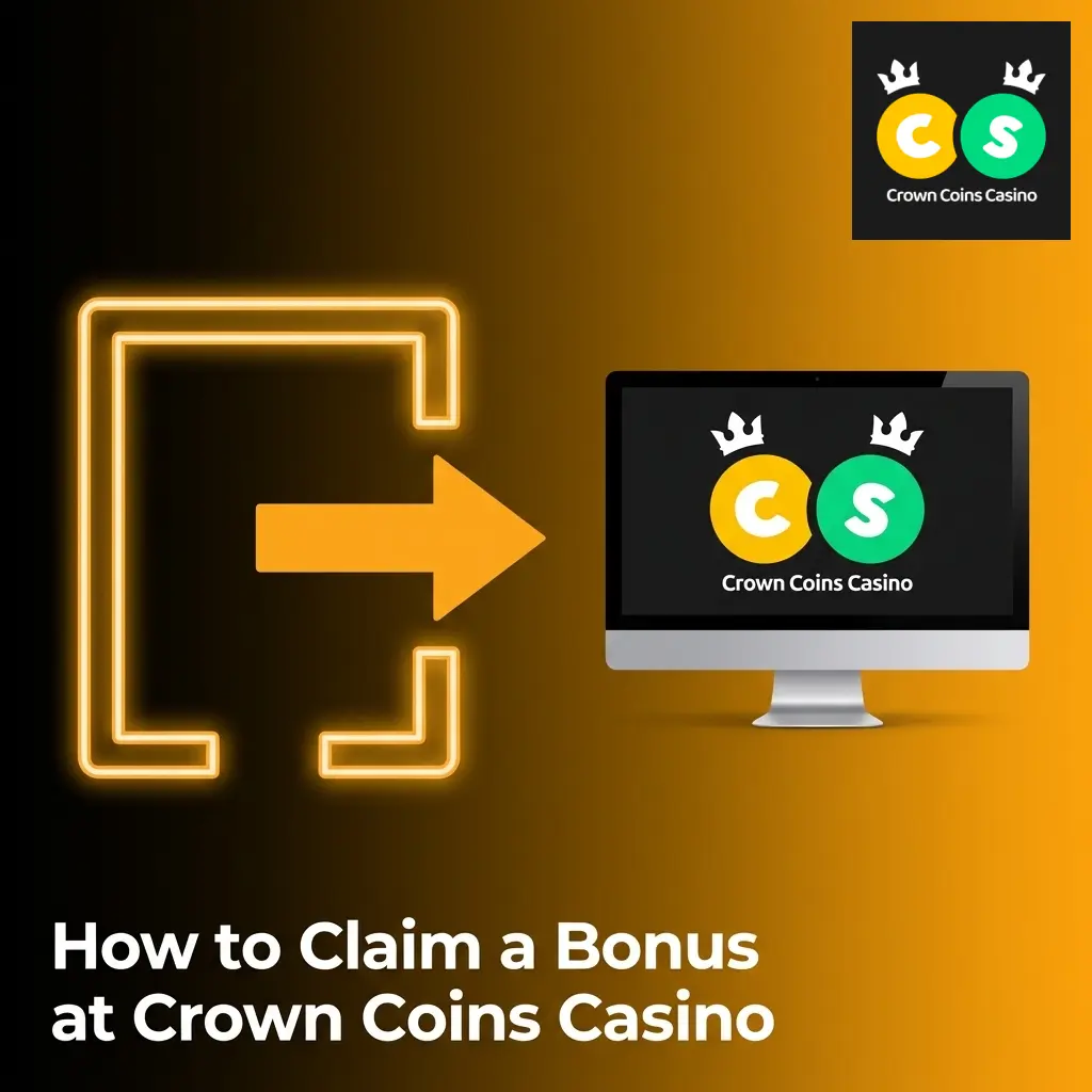 Step-by-step guide to claiming Crown Coins Casino welcome bonus with 100,000 Crown Coins and 2 Sweeps Coins no deposit offer